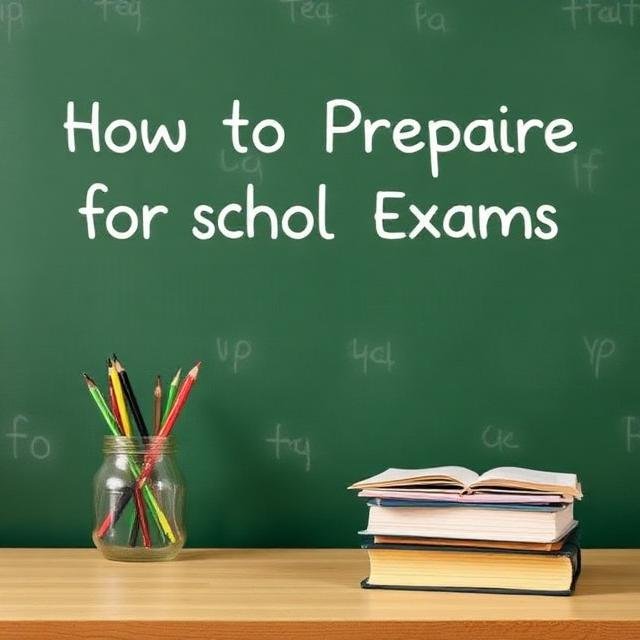 prepare for school exams
