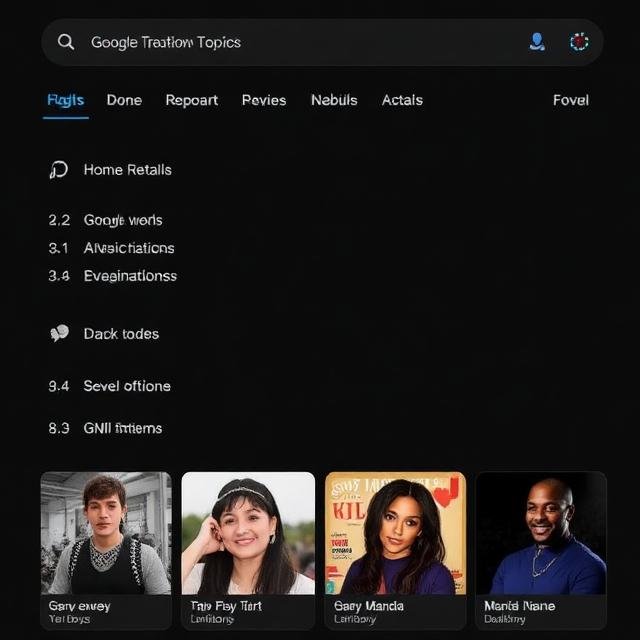 Top viral topics on google