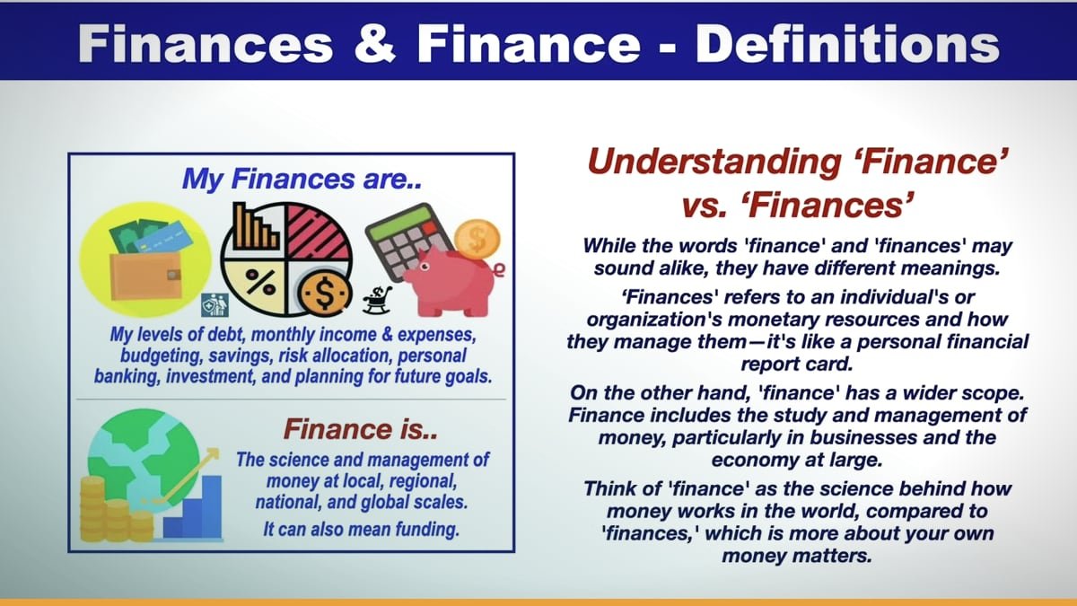 **What Do You Mean “Finance”?: The Evidence Behind the Definition**